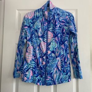 Lilly Pulitzer jacket. Great pattern!